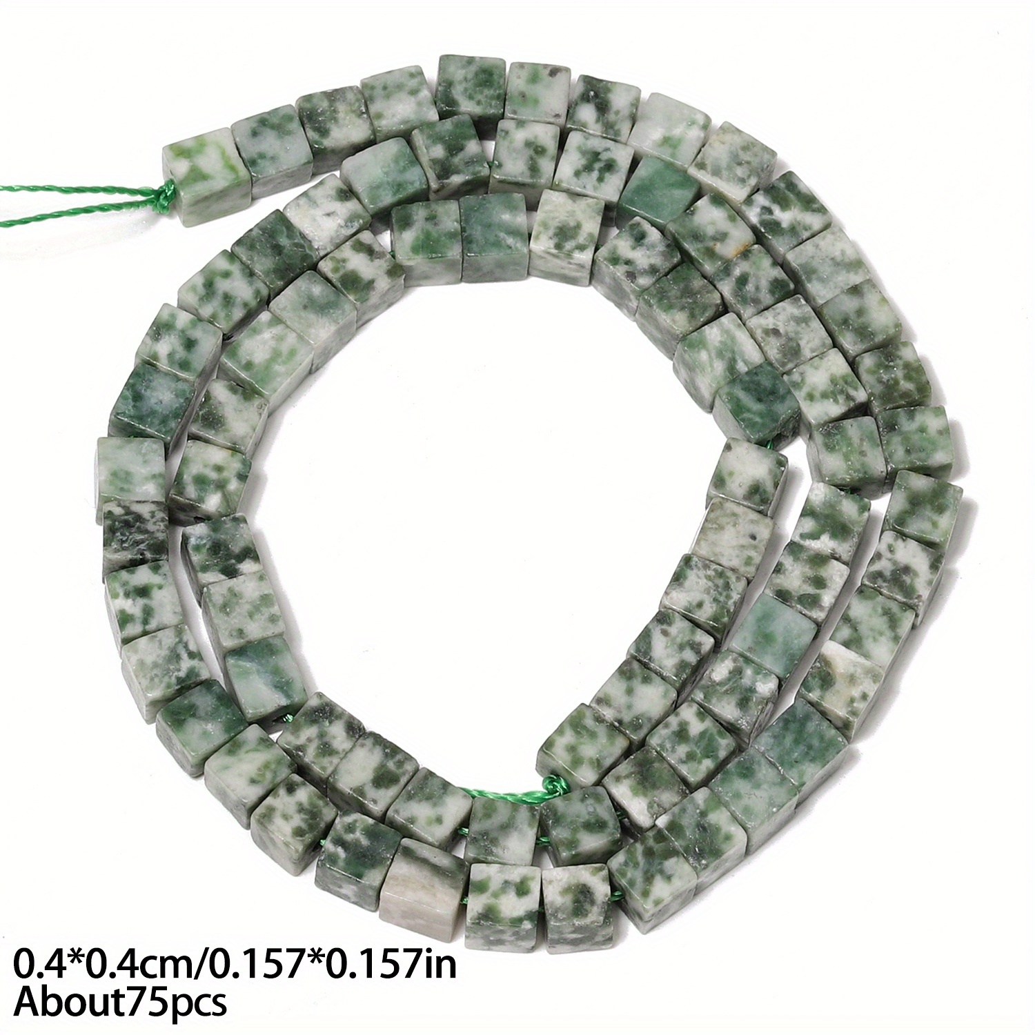 Natural Stone Cube Beads for DIY Jewelry Making